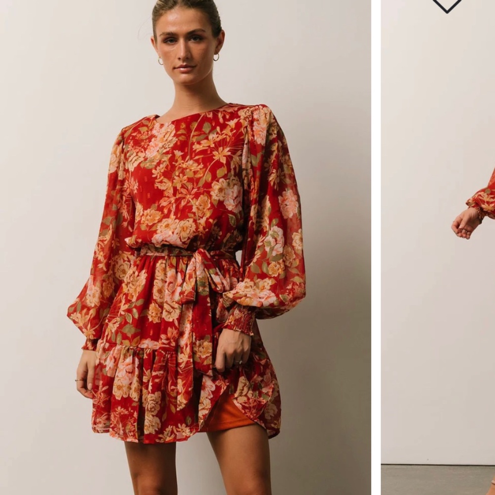 Flying tomato floral dress